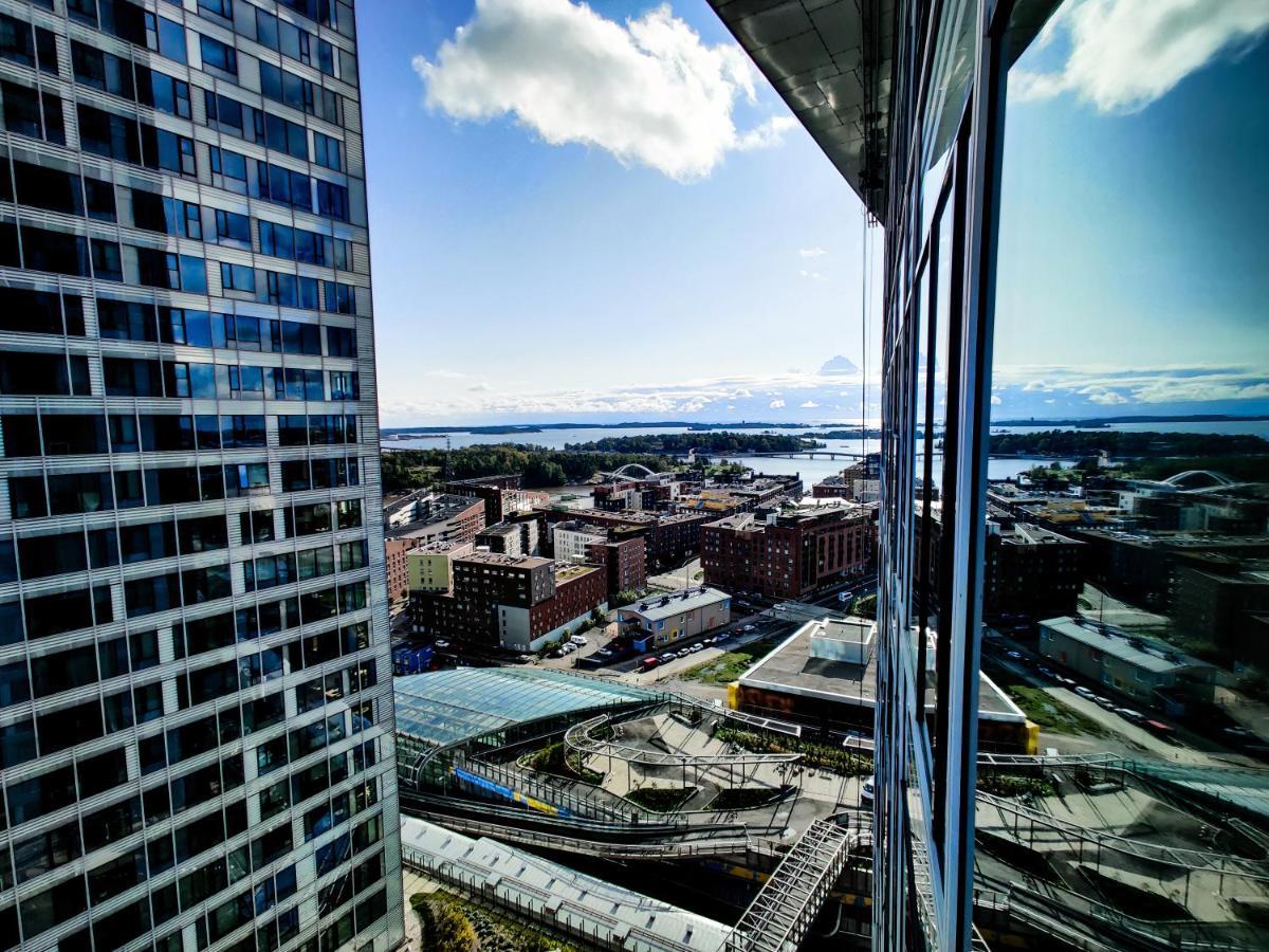 18Th Floor Helsinki High Point 1 Bdr Apartment With City View - Free Garage Parking Bagian luar foto