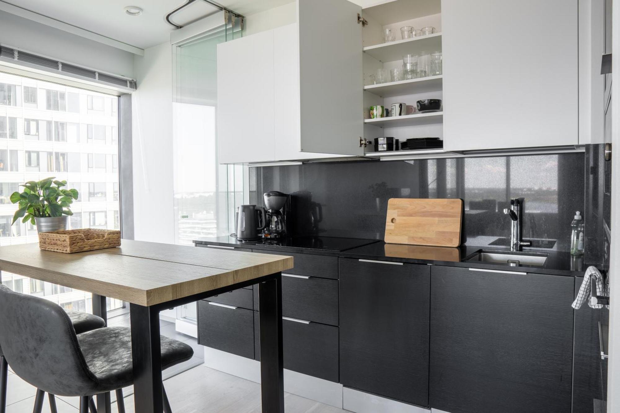 18Th Floor Helsinki High Point 1 Bdr Apartment With City View - Free Garage Parking Bagian luar foto