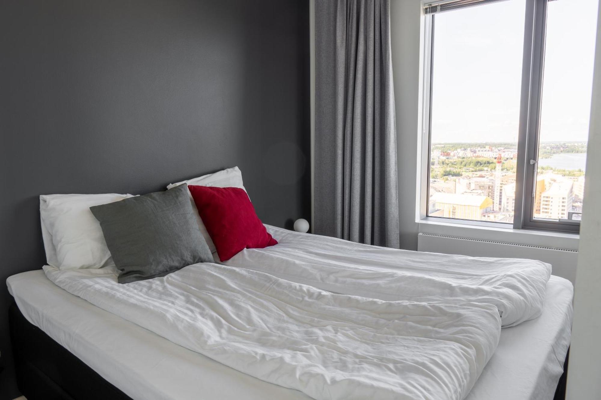 18Th Floor Helsinki High Point 1 Bdr Apartment With City View - Free Garage Parking Bagian luar foto