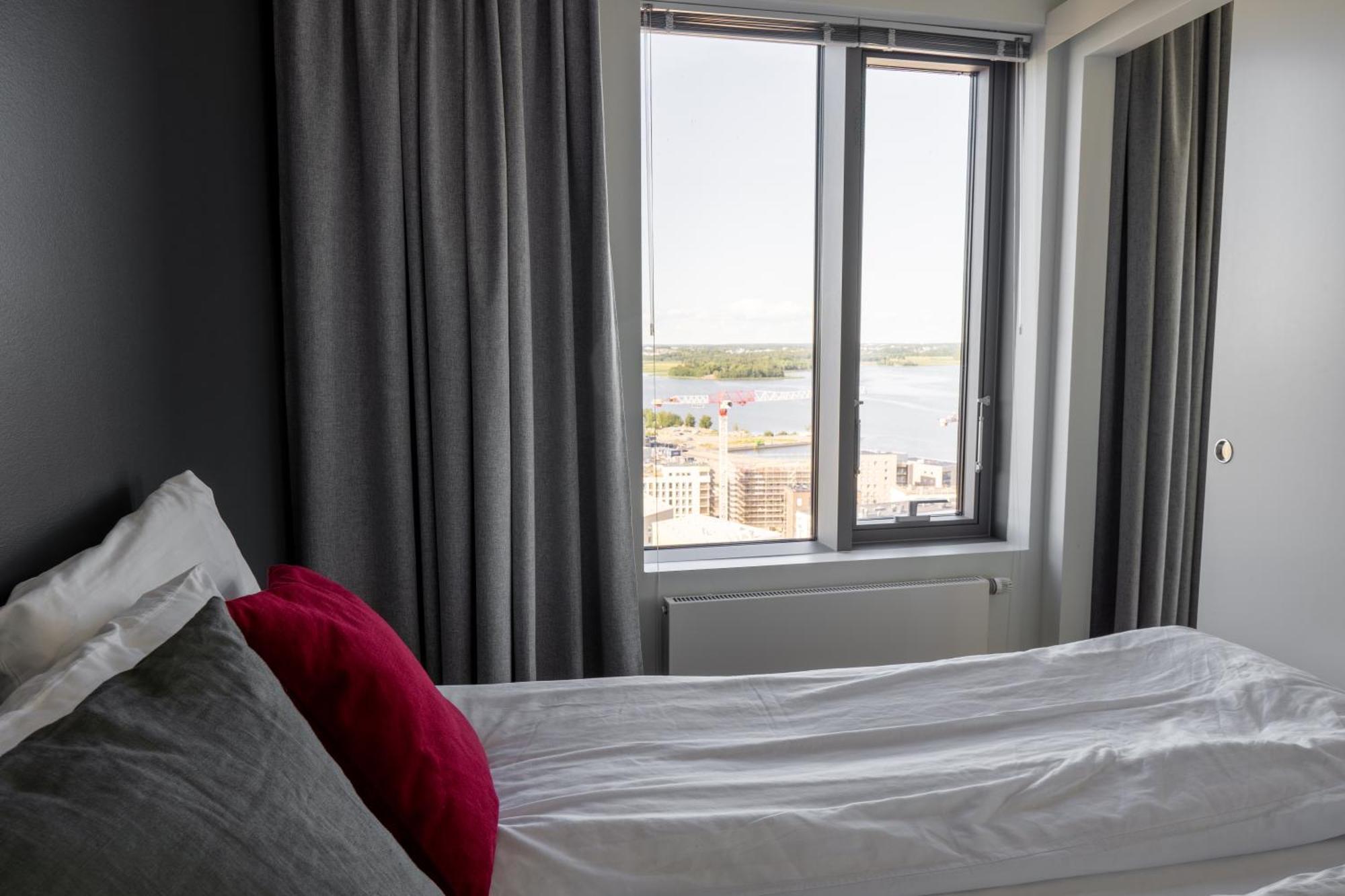 18Th Floor Helsinki High Point 1 Bdr Apartment With City View - Free Garage Parking Bagian luar foto