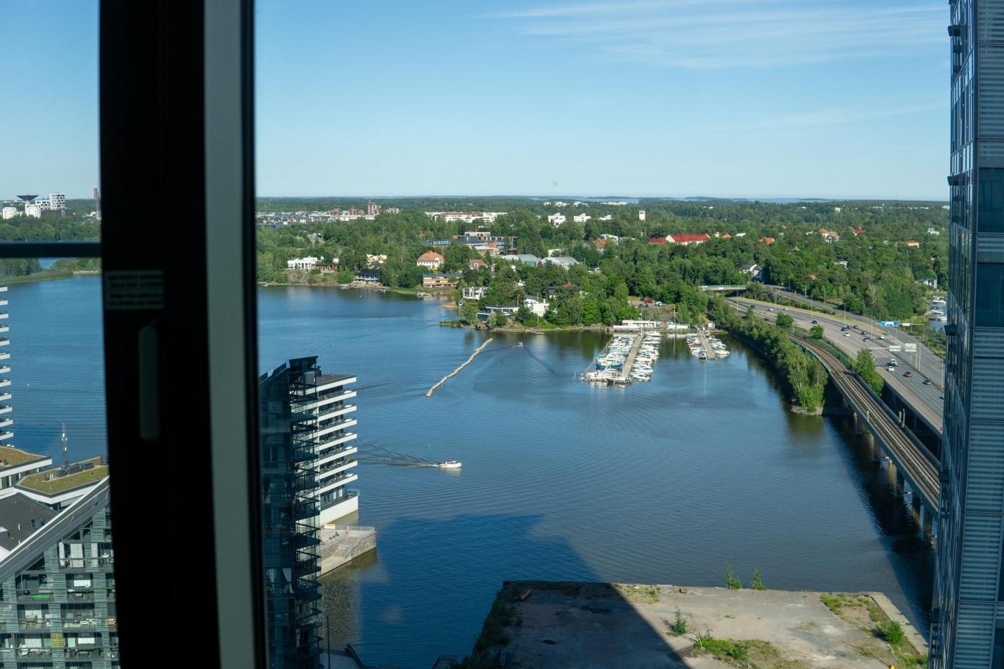 18Th Floor Helsinki High Point 1 Bdr Apartment With City View - Free Garage Parking Bagian luar foto