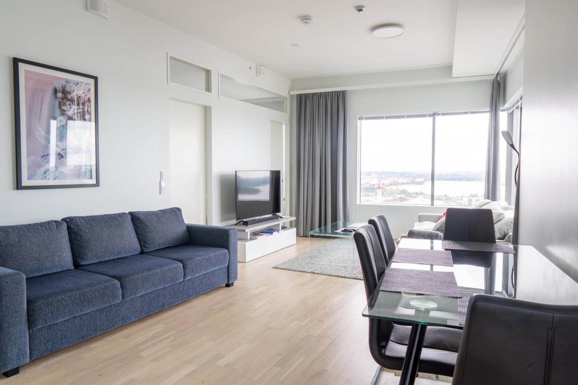 18Th Floor Helsinki High Point 1 Bdr Apartment With City View - Free Garage Parking Bagian luar foto